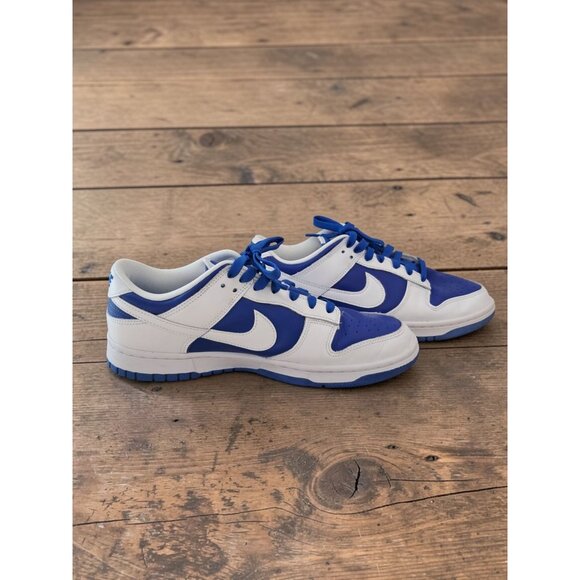 Men\'s Nike Dunk Low Racer Blue White Athletic Shoes/Sneakers Size 10 - DD1391-40 main image 6
